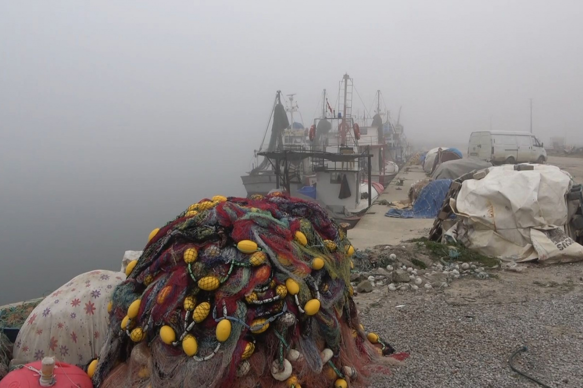 Karadeniz’in İğneada kıyılarında yoğun sis