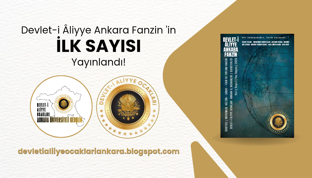 FANZİNİMİZ YAYIN HAYATINA BAŞLADI!
